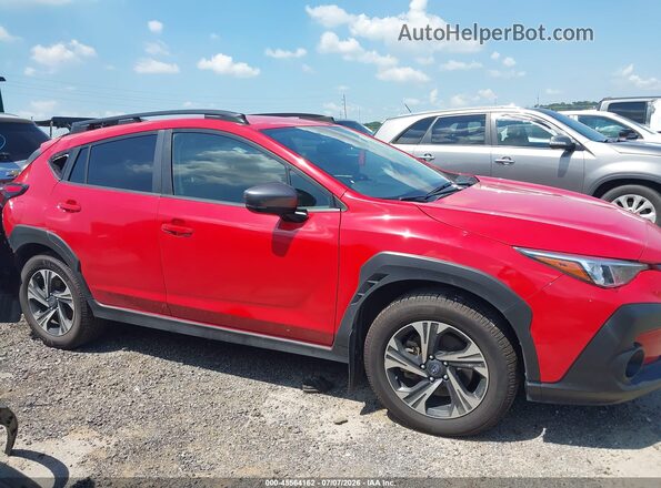 JF2GUADC5R8226662 2024 SUBARU CROSSTREK Red Սալոնի 360 աստիճան տեսք