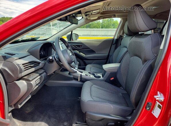 JF2GUADC5R8387125 2024 SUBARU CROSSTREK Red Front interior view