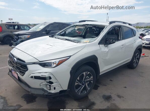 JF2GUADC5R8880576 2024 SUBARU CROSSTREK White Vista frontal