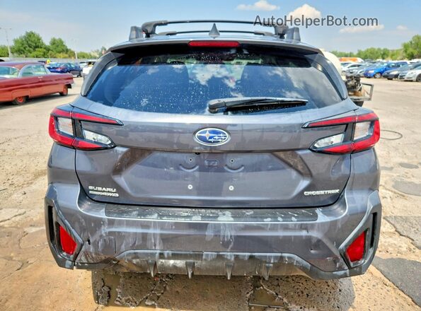 JF2GUADC5RH226550 2024 SUBARU CROSSTREK Charcoal Հետևի տեսք