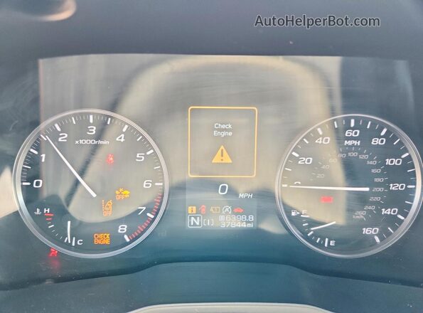 JF2GUADC5RH226550 2024 SUBARU CROSSTREK Charcoal Սարքավորումների վահանակի տեսք