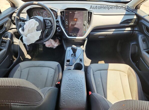 JF2GUADC5RH226550 2024 SUBARU CROSSTREK Charcoal Առջևի վահանակի տեսք