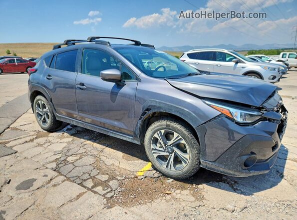 JF2GUADC5RH226550 2024 SUBARU CROSSTREK Charcoal Առջևի աջ