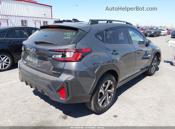 JF2GUADC5RH258978 2024 SUBARU CROSSTREK Серый Задняя правая четверть