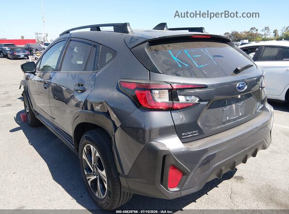 JF2GUADC5RH258978 2024 SUBARU CROSSTREK Серый Задняя левая четверть
