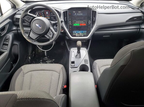 JF2GUADC6R8221163 2024 SUBARU CROSSTREK Белый Вид панели приборов