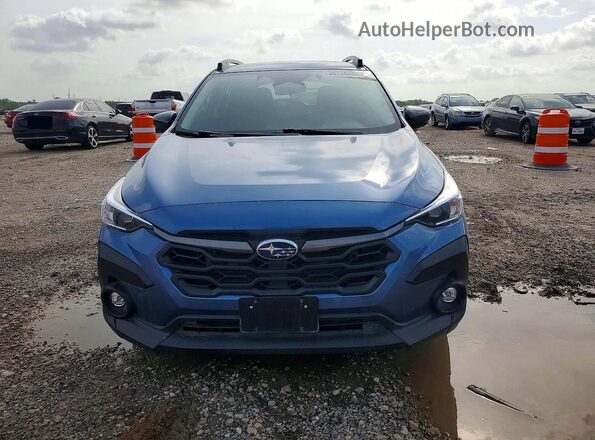 JF2GUADC6RH223124 2024 SUBARU CROSSTREK Синий Вид спереди