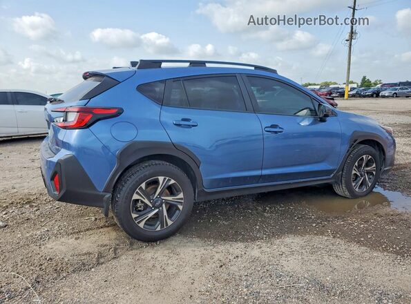 JF2GUADC6RH223124 2024 SUBARU CROSSTREK Синий Задняя правая четверть