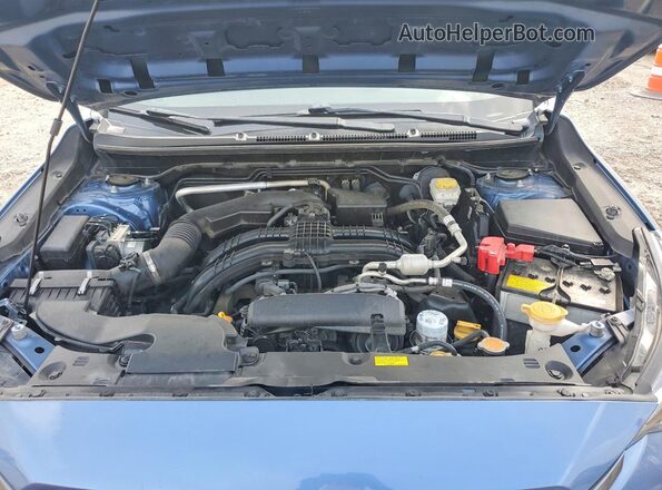 JF2GUADC6RH223124 2024 SUBARU CROSSTREK Синий Вид задней части салона