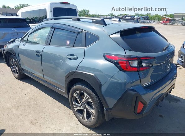 JF2GUADC6RH268595 2024 SUBARU CROSSTREK Blue Trasero izquierdo