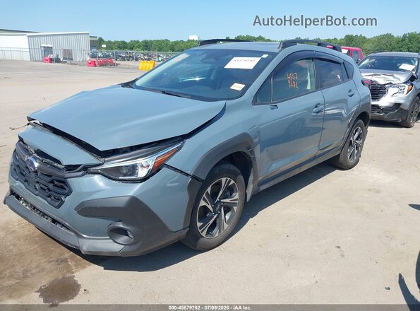 JF2GUADC6RH268595 2024 SUBARU CROSSTREK Blue Vista tres cuartos delantera izquierda