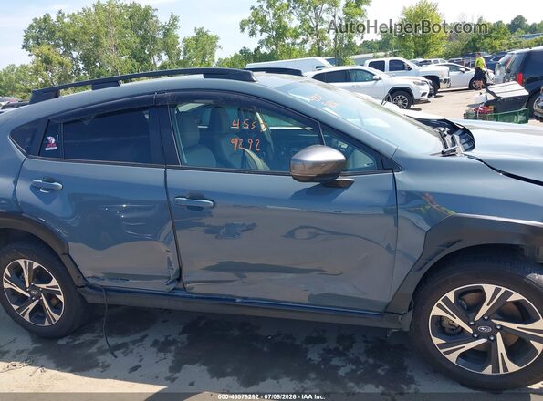 JF2GUADC6RH268595 2024 SUBARU CROSSTREK Blue Vista interior de 360 grados