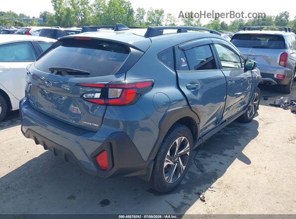 JF2GUADC6RH268595 2024 SUBARU CROSSTREK Blue Trasero derecho