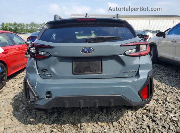 JF2GUADC6RH272582 2024 SUBARU CROSSTREK Gray Հետևի տեսք