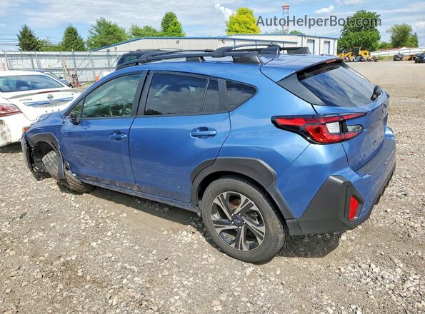 JF2GUADC6RH369426 2024 SUBARU CROSSTREK Синий Задняя левая четверть