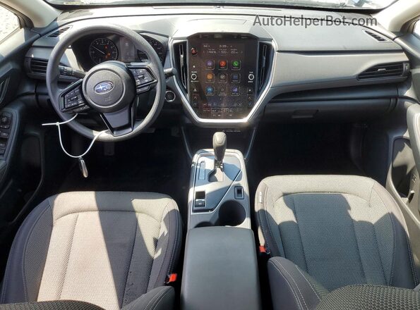 JF2GUADC7R8299323 2024 SUBARU CROSSTREK Silver წინა პანელის ხედი