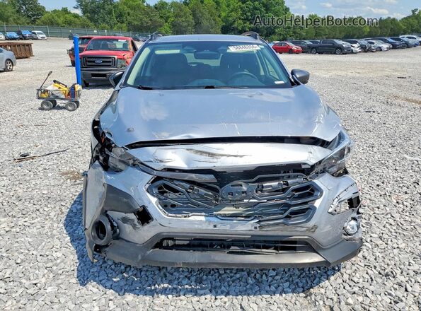 JF2GUADC7R8299323 2024 SUBARU CROSSTREK Silver წინა ხედი