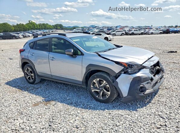 JF2GUADC7R8299323 2024 SUBARU CROSSTREK Silver წინა მარჯვენა