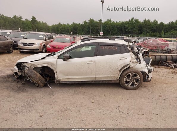 JF2GUADC7R8305427 2024 SUBARU CROSSTREK White წინა პანელის ხედი