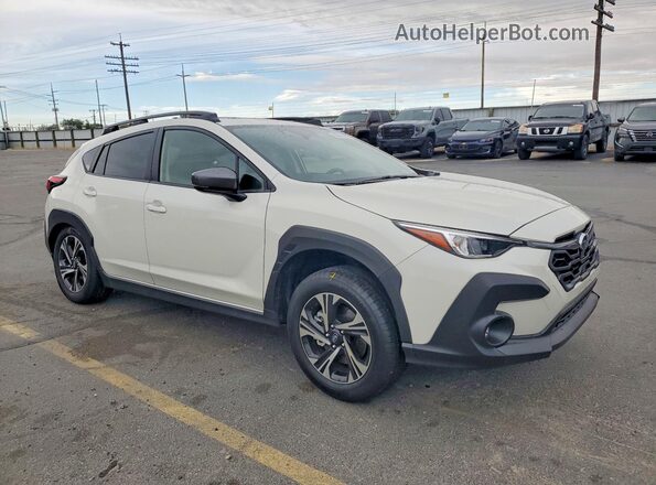 JF2GUADC7R8918907 2024 SUBARU CROSSTREK White Delantero derecho