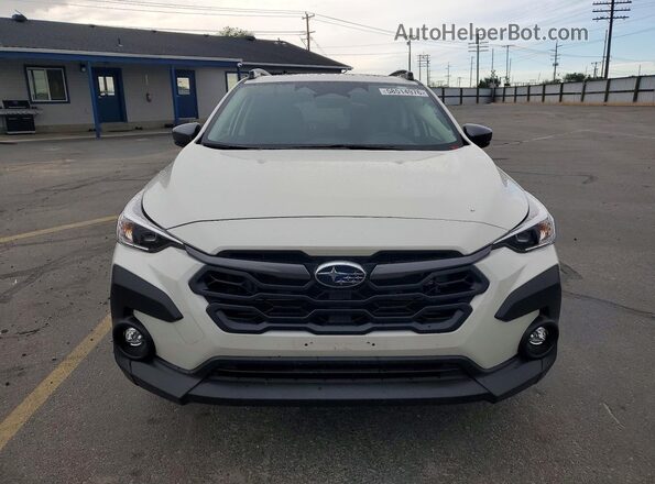 JF2GUADC7R8918907 2024 SUBARU CROSSTREK White Vista frontal