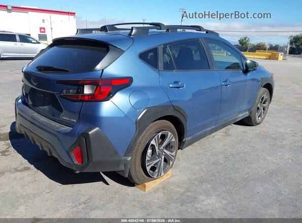 JF2GUADC7RH399051 2024 SUBARU CROSSTREK Синий Задняя правая четверть