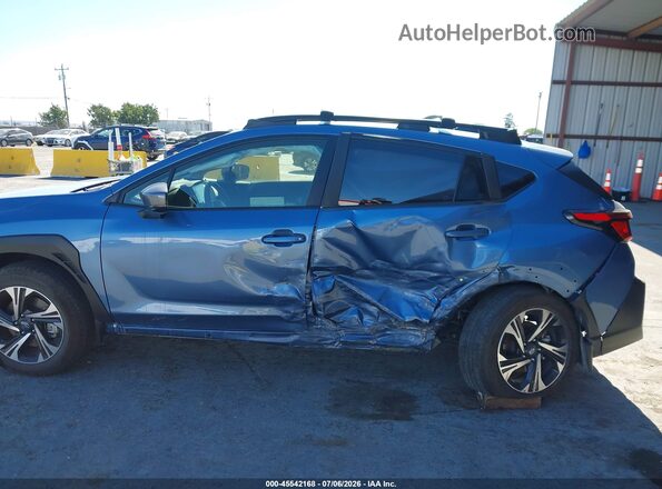 JF2GUADC7RH399051 2024 SUBARU CROSSTREK Синий Вид задней части салона