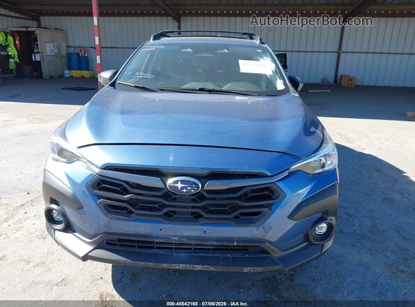 JF2GUADC7RH399051 2024 SUBARU CROSSTREK Синий Вид панели приборов