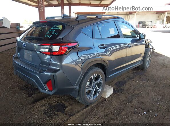 JF2GUADC7RH863830 2024 SUBARU CROSSTREK Gray Задня права чверть