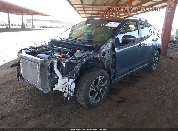 JF2GUADC7RH863830 2024 SUBARU CROSSTREK Gray Передня ліва чверть