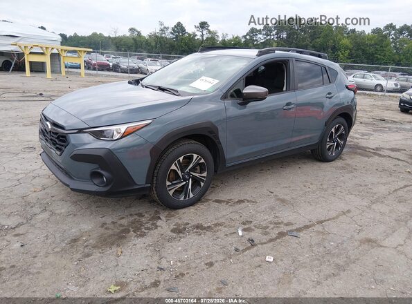 JF2GUADC8R8294972 2024 SUBARU CROSSTREK Серый Передняя левая четверть
