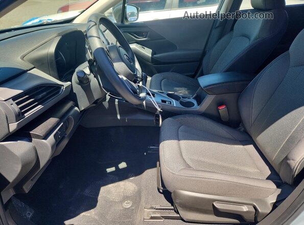 JF2GUADC8R8375910 2024 SUBARU CROSSTREK Gray Вид салону спереду