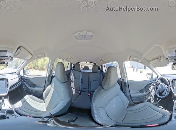 JF2GUADC8R8375910 2024 SUBARU CROSSTREK Gray Панорамний вид салону 360°