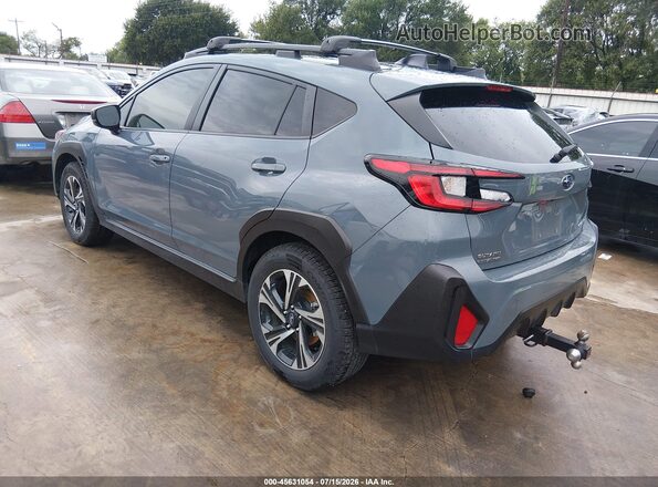 JF2GUADC8RH253760 2024 SUBARU CROSSTREK Серый Задняя левая четверть