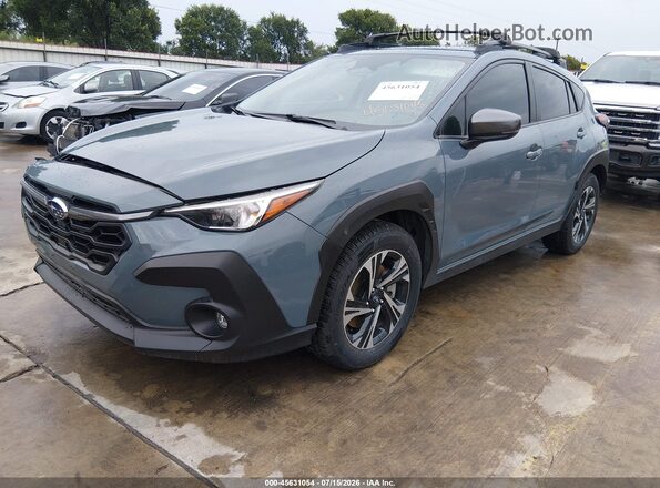 JF2GUADC8RH253760 2024 SUBARU CROSSTREK Серый Передняя левая четверть