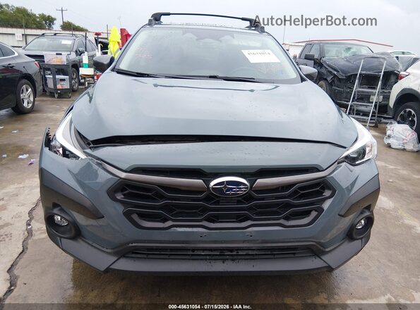 JF2GUADC8RH253760 2024 SUBARU CROSSTREK Серый Вид задней части салона