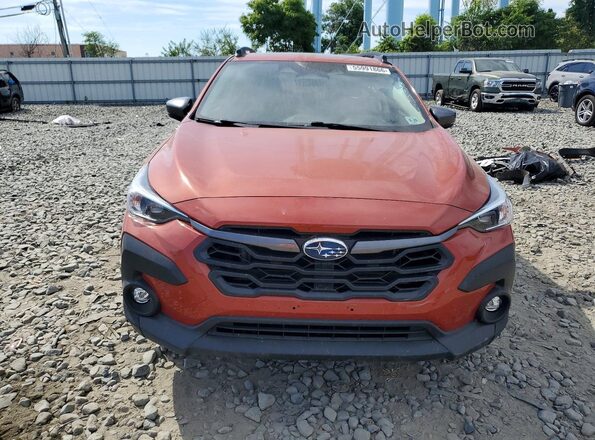 JF2GUADC8RH277007 2024 SUBARU CROSSTREK Orange Вид спереду