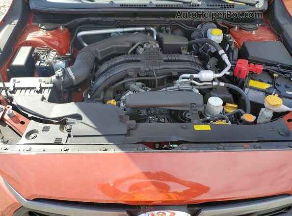 JF2GUADC8RH277007 2024 SUBARU CROSSTREK Orange Вид підкапотного простору