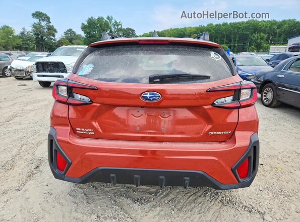 JF2GUADC8RH277654 2024 SUBARU CROSSTREK Orange უკანა ხედი
