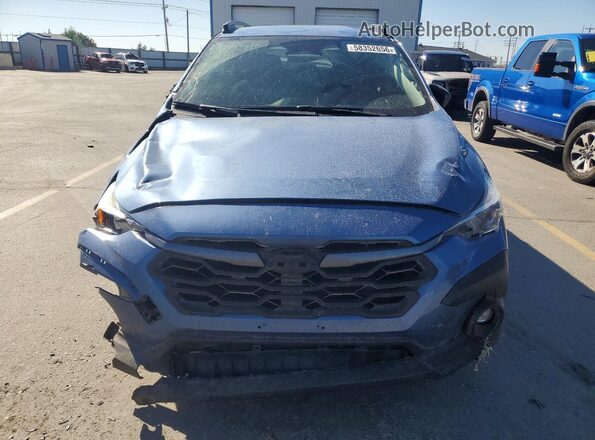 JF2GUADC8RH288556 2024 SUBARU CROSSTREK Blue Front view