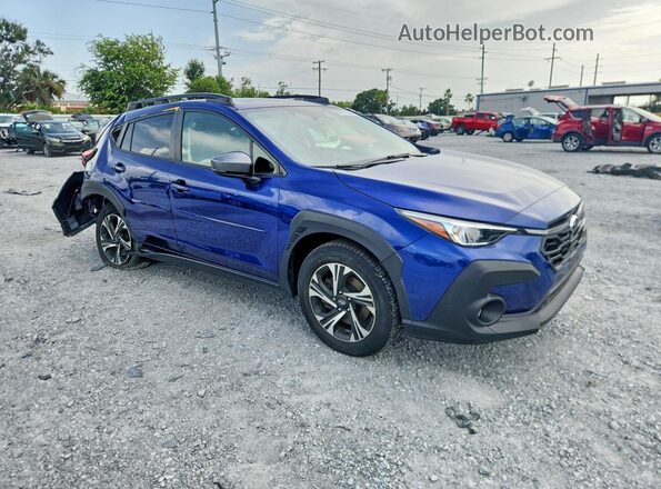 JF2GUADC8RH294891 2024 SUBARU CROSSTREK Blue Առջևի աջ