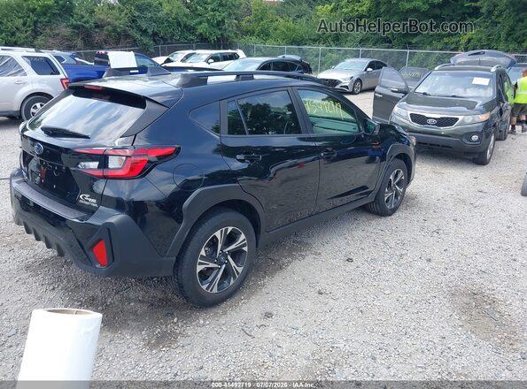 JF2GUADC9R8324335 2024 SUBARU CROSSTREK Black Trasero derecho