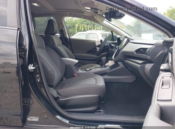 JF2GUADC9R8324335 2024 SUBARU CROSSTREK Black Vista interior delantera
