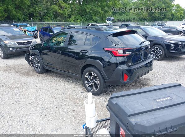JF2GUADC9R8324335 2024 SUBARU CROSSTREK Black Trasero izquierdo
