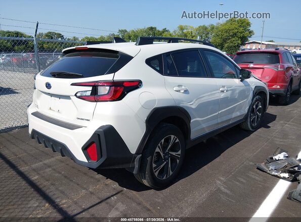 JF2GUADC9R8345492 2024 SUBARU CROSSTREK Белый Задняя правая четверть