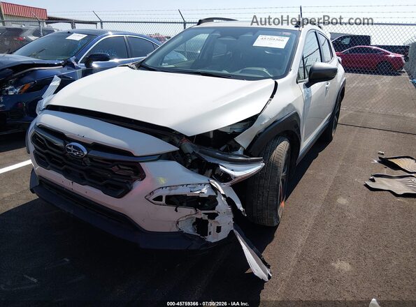 JF2GUADC9R8345492 2024 SUBARU CROSSTREK Белый Вид спереди
