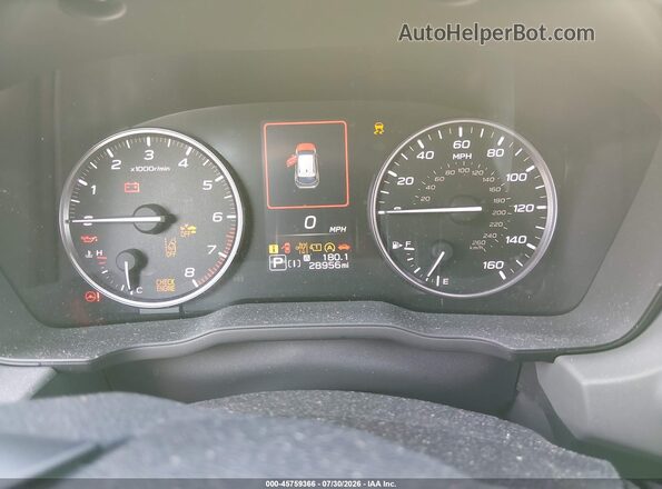 JF2GUADC9R8345492 2024 SUBARU CROSSTREK Белый Вид задних сидений