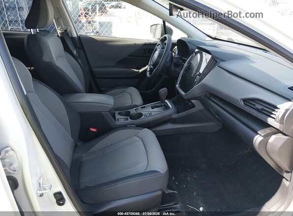 JF2GUADC9R8345492 2024 SUBARU CROSSTREK Белый Вид салона спереди