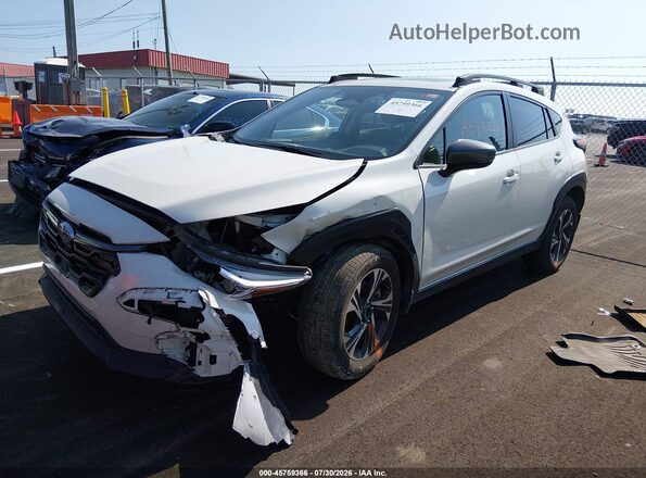JF2GUADC9R8345492 2024 SUBARU CROSSTREK Белый Передняя левая четверть