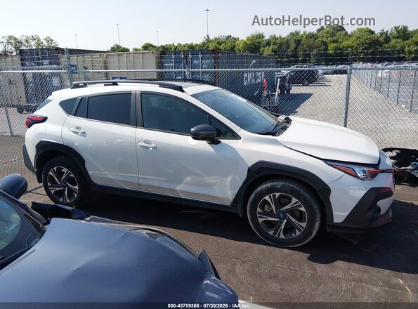 JF2GUADC9R8345492 2024 SUBARU CROSSTREK Белый Панорамный вид салона 360°
